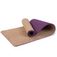 Cork & Natural Rubber Yoga Mat