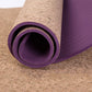 Cork & Natural Rubber Yoga Mat