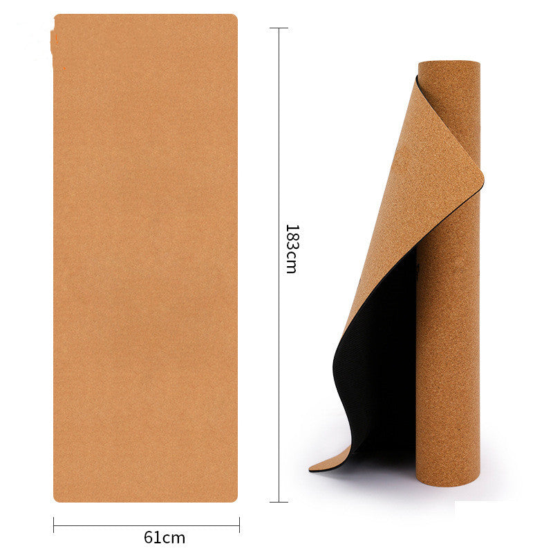 Cork & Natural Rubber Yoga Mat