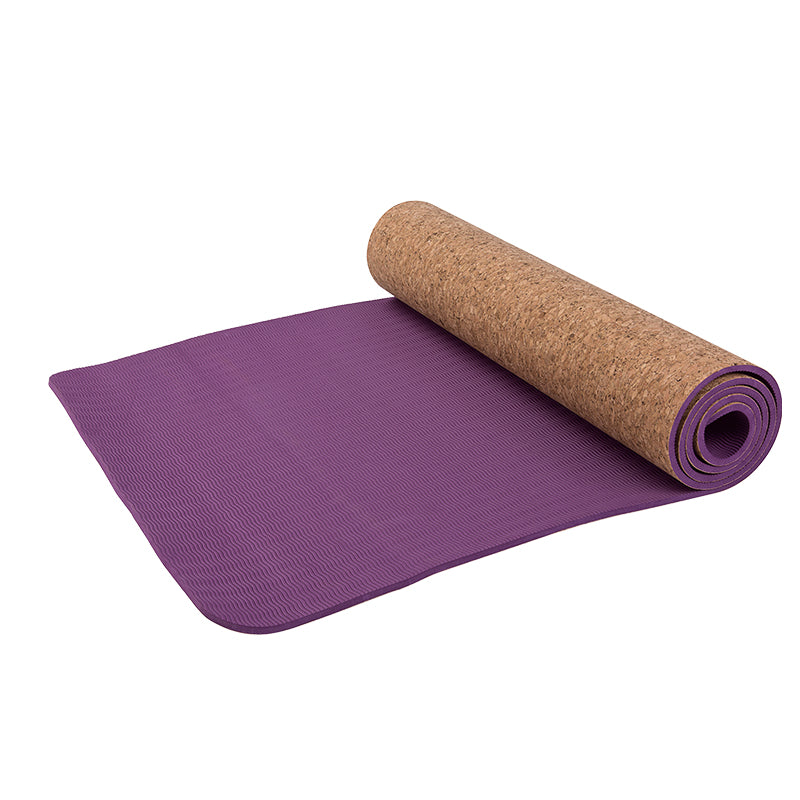 Cork & Natural Rubber Yoga Mat