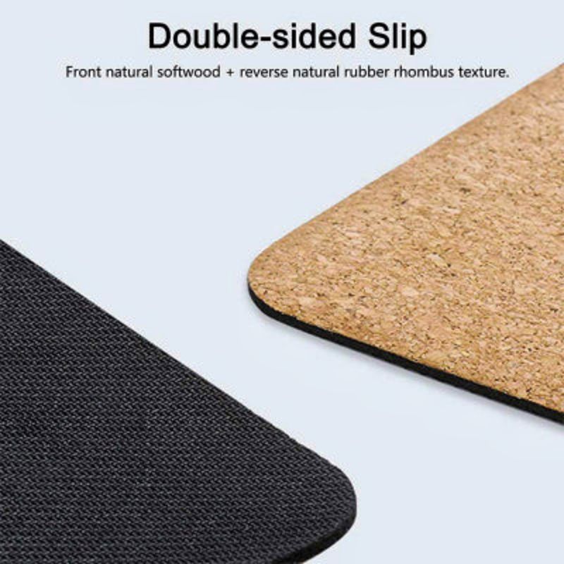 Cork & Natural Rubber Yoga Mat